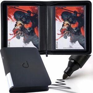 Comic Book Album with Sleeves Fits Regular Comics/Bagged and Boarded/Holds 24